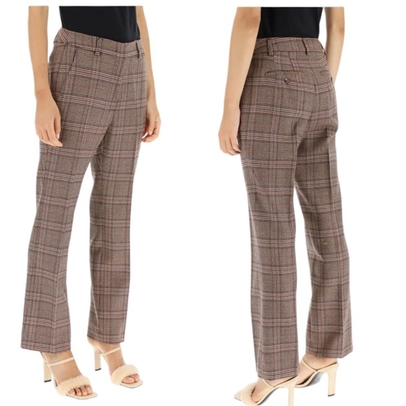 Max Mara Weekend Cigarette Lisette Wool Trousers SZ W13 - Picture 1 of 7